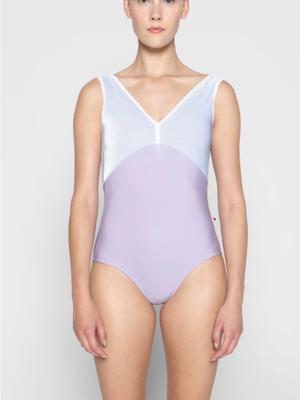 Purple velvet Yumiko leotard size women’s small - Picture 3 of 5